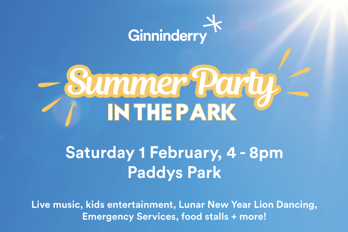 Celebrate Summer at Ginninderry’s Party in the Park